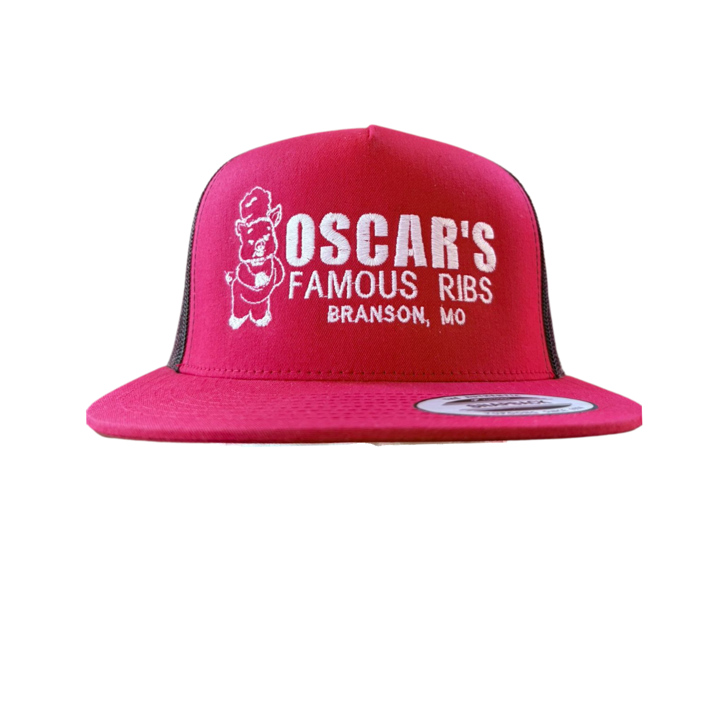 Oscar's Famous Ribs Ball Caps